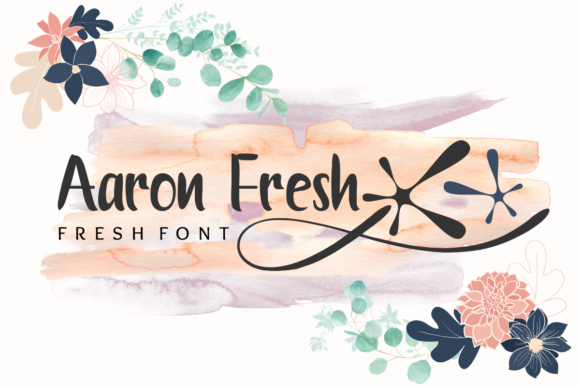 Aaron Fresh Font for Branding Projects and Creative Design