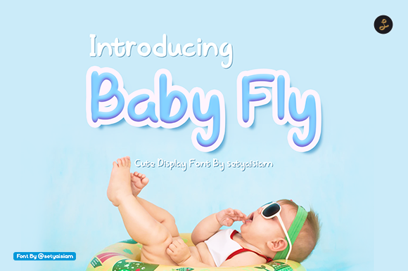 Baby Fly Font: A Playful Display Typeface for Creative Publishing