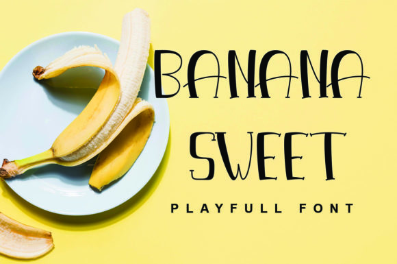 Banana Sweet Font for Bold and Memorable Campaigns