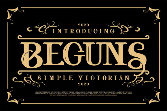 Beguns Display Font: Elevating Branding with Bold Elegance