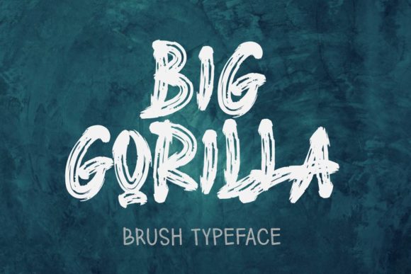 Big Gorilla Font for Creative Makers and Designers