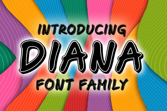 Diana Display Font for Digital Branding and Web Design