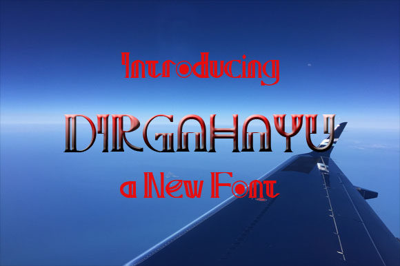 Dirgahayu Font Review: A Playful Display Typeface for Creative Branding