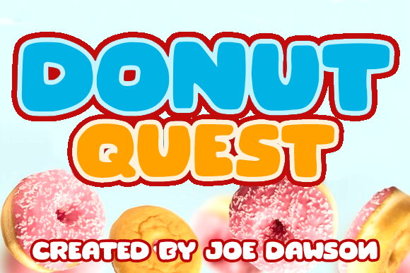 Donut Quest Font: Playful Typography for Digital Branding