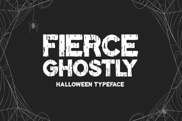 Fierce Ghostly: A Bold Display Font That Elevates Your Message