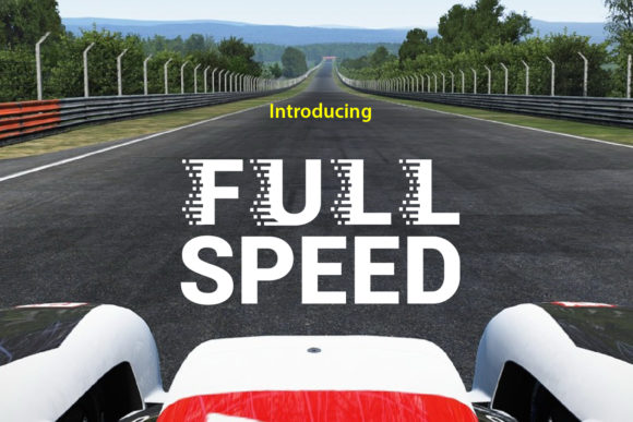 Full Speed Font for High-Impact Campaign Design