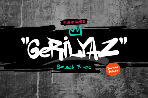 Gerilyaz Display Font for Stronger Campaign Visuals