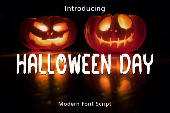 Halloween Day Font Review: A Creative Display Typeface for Branding