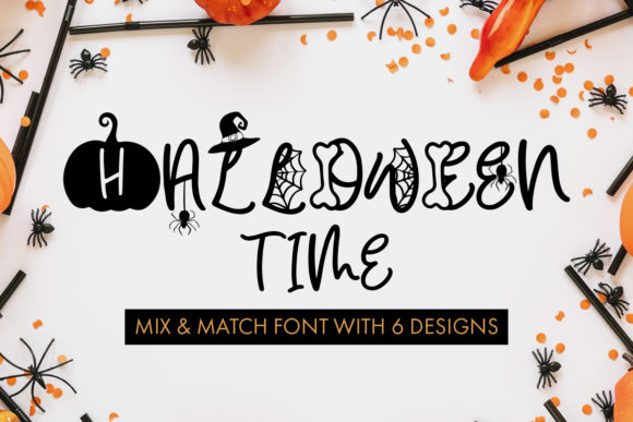 Halloween Time Font Review: A Display Typeface for Creative Branding