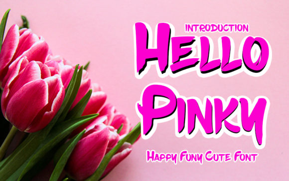 Hello Pinky Font: A Joyful Typeface for Bold Creative Campaigns