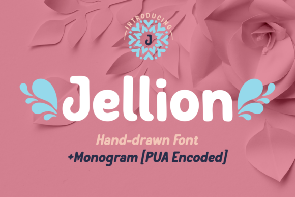 Jellion Font for Small Business Branding and Design