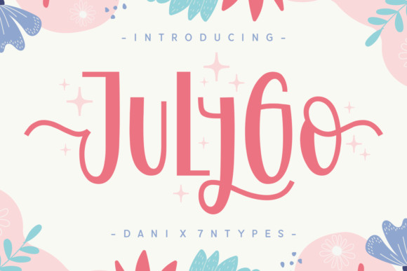 Julygo Font: A Quirky Display Typeface for Editorial Creativity