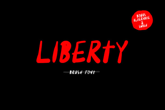 Liberty Font: A Display Typeface for Creative Makers
