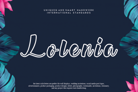 Lolenia: The Display Font That Elevates Your Campaign Design