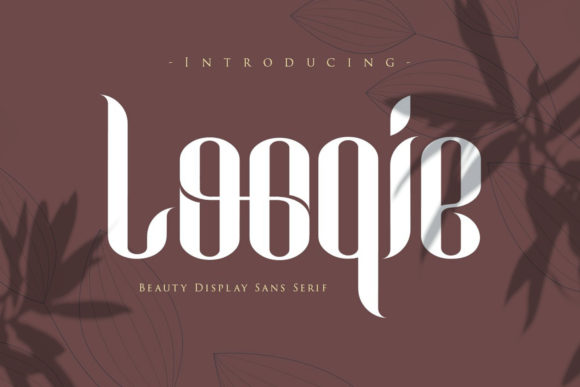 Looqie Font: A Display Typeface That Elevates Digital Design