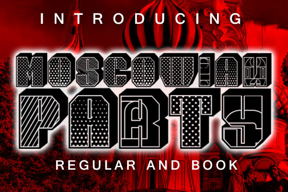 Moscowian Party Font for Dynamic Web Design Projects
