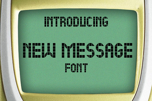 New Message Font: A Fresh Voice for Creative Branding