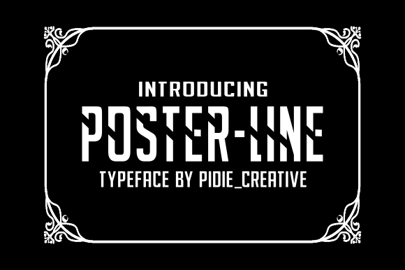 Poster-Line Font: A Simple Way to Elevate Your Brand
