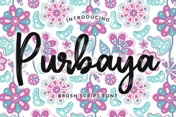 Purbaya Font: A Quirky Display Typeface for Modern Web Design