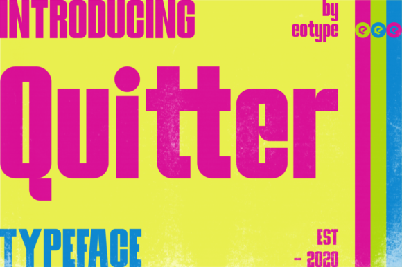 Quitter Font: Bold Typography for Memorable Brand Content