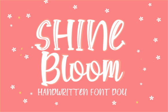 Shine Bloom Font: A Sweet Display Typeface for Stronger Campaigns