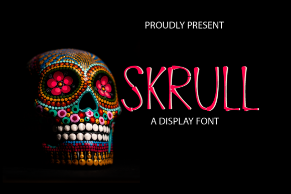Skrull Display Font for Memorable Brand Content