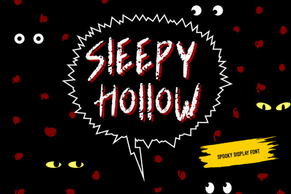 Sleepy Hollow Font in Branding Projects