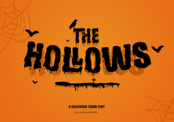 The Hollows Display Font for Memorable Branding